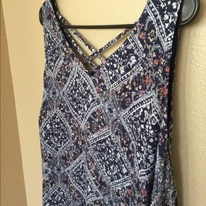 Lined flowy blouse